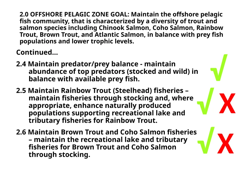 Progress towards Nearshore Zone Fish Community - slide 7 of 10