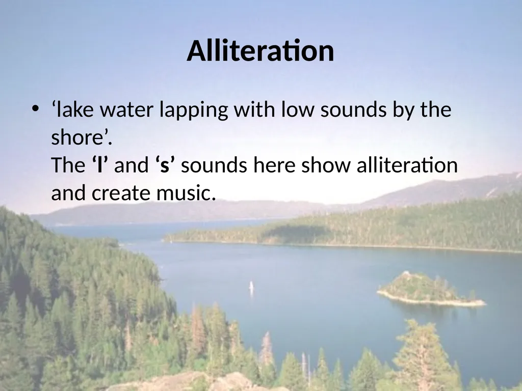 The Lake Isle of Innisfree WB Yeats He remembers - slide 11 of 18