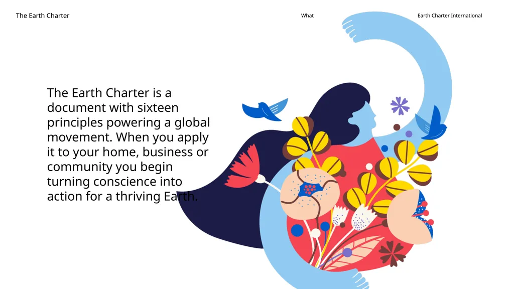 Name of presenter | Location | Date Earth Charter - slide 2 of 16