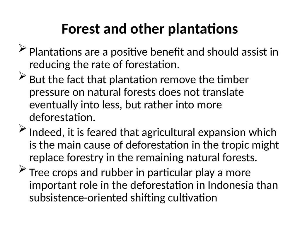 Deforestation ‘Cutting down trees over a large - slide 6 of 9