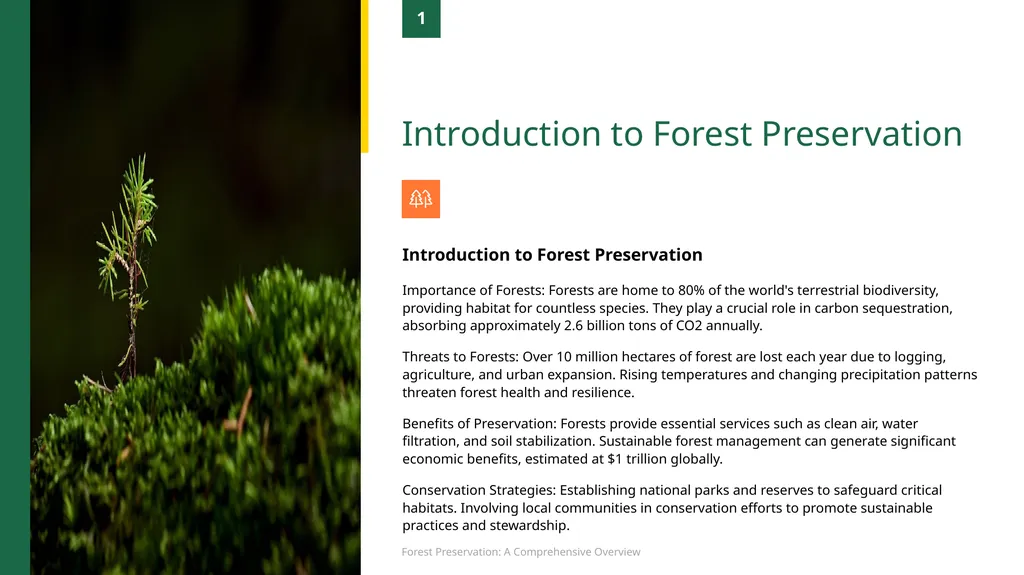 Understanding the Importance, Threats, and - slide 3 of 6