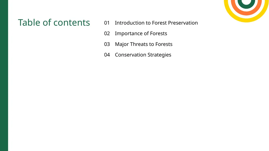 Understanding the Importance, Threats, and - slide 2 of 6