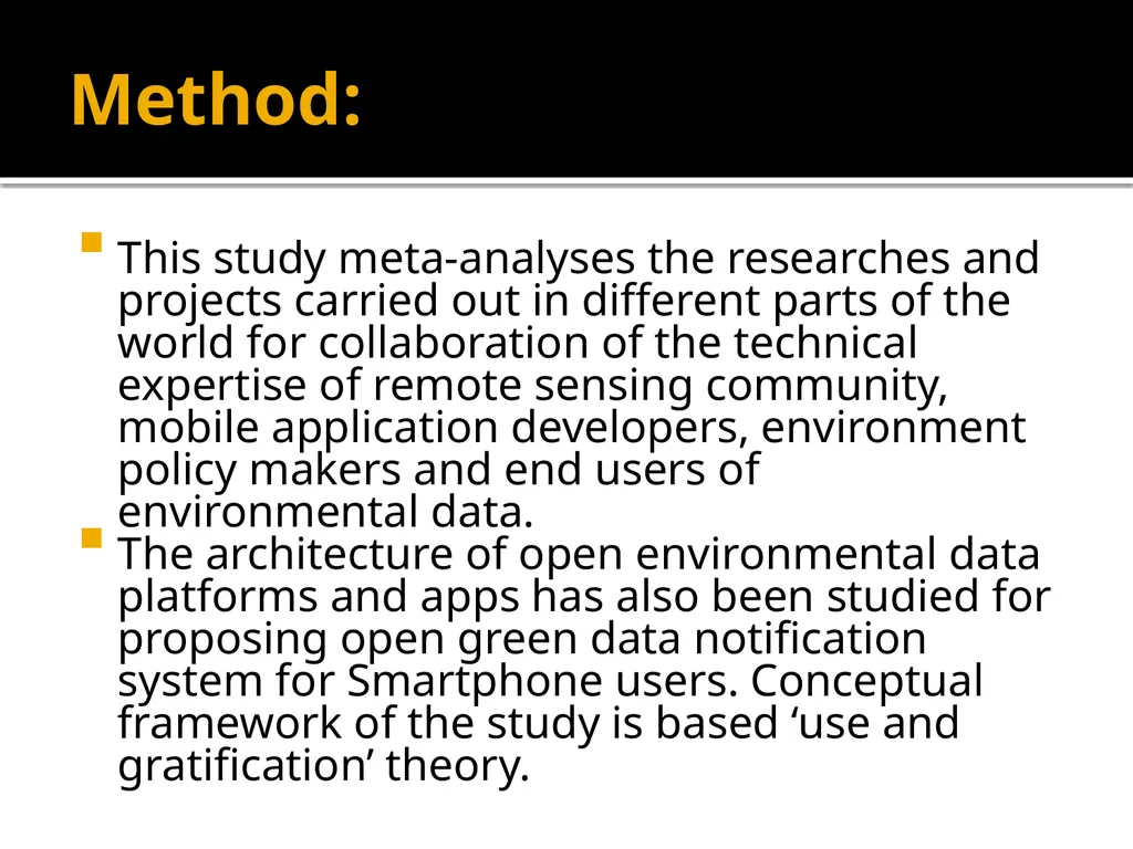 Using ‘Open Government Data’ for Integrated - slide 3 of 12