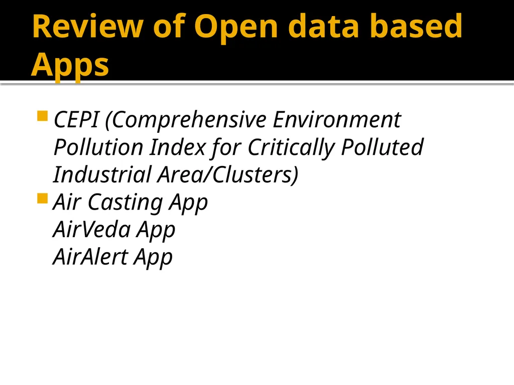 Using ‘Open Government Data’ for Integrated - slide 6 of 12