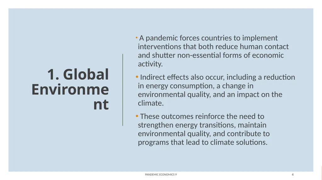 Energy, the Environment, and Climate Change - slide 4 of 36