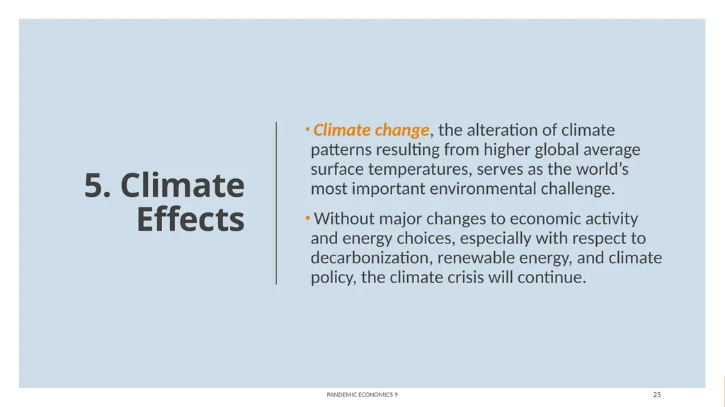 Energy, the Environment, and Climate Change - slide 25 of 36