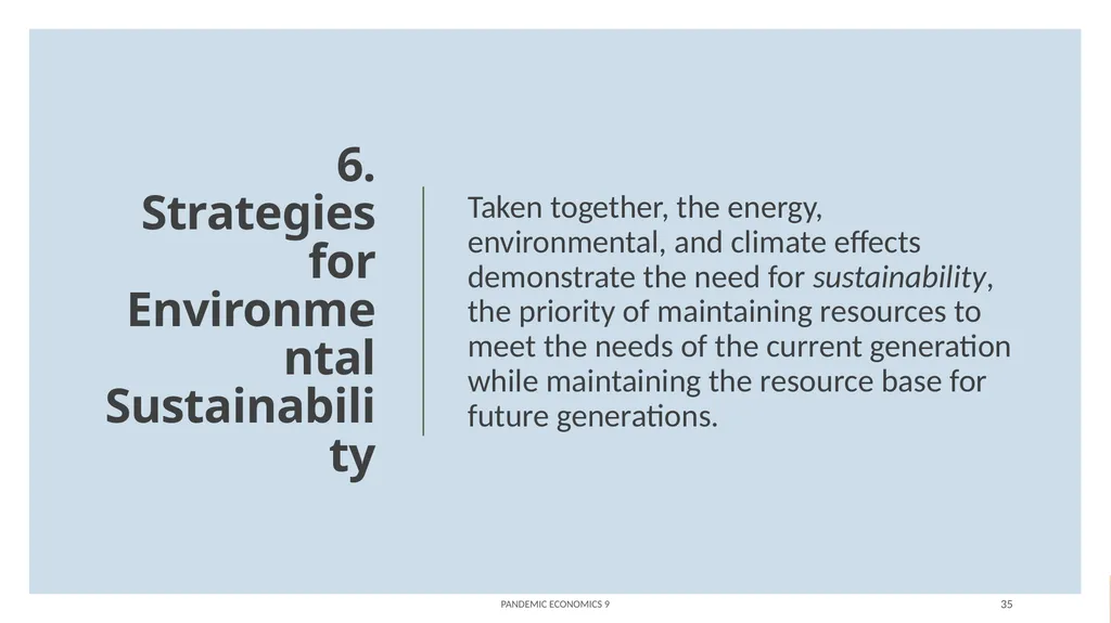 Energy, the Environment, and Climate Change - slide 35 of 36