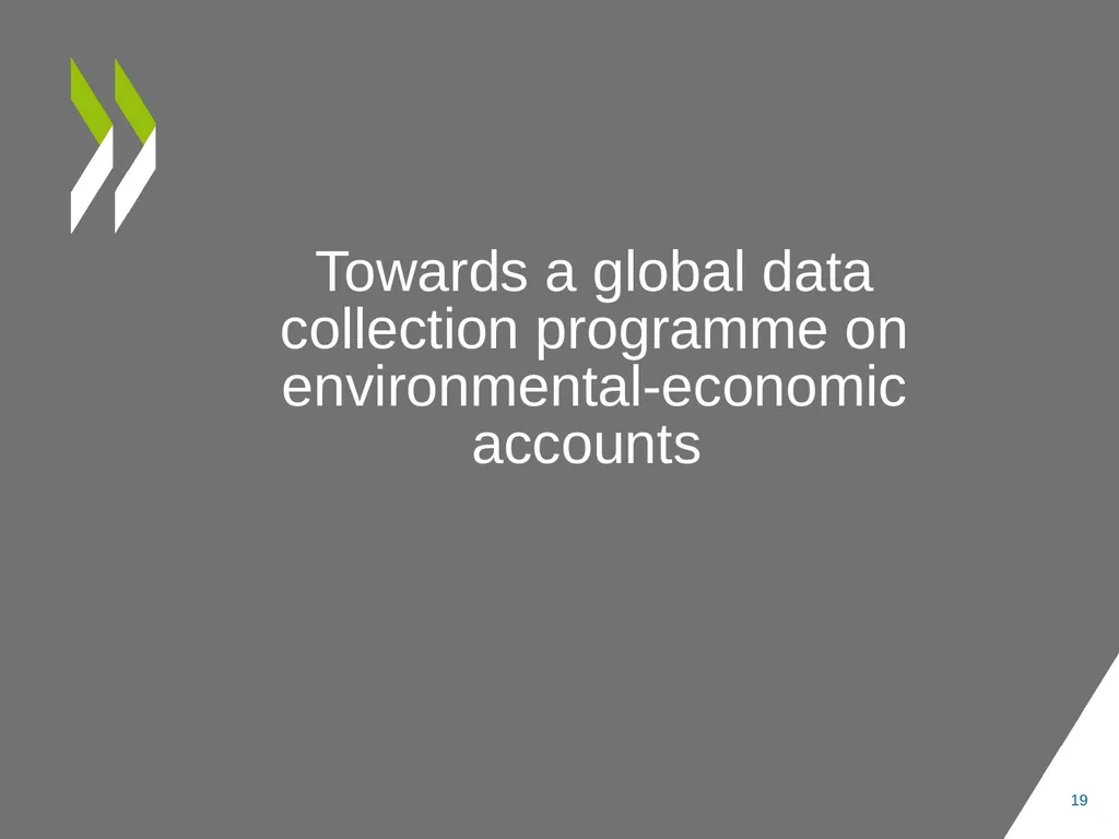 OECD data collection activities UNCEEA meeting New - slide 19 of 22