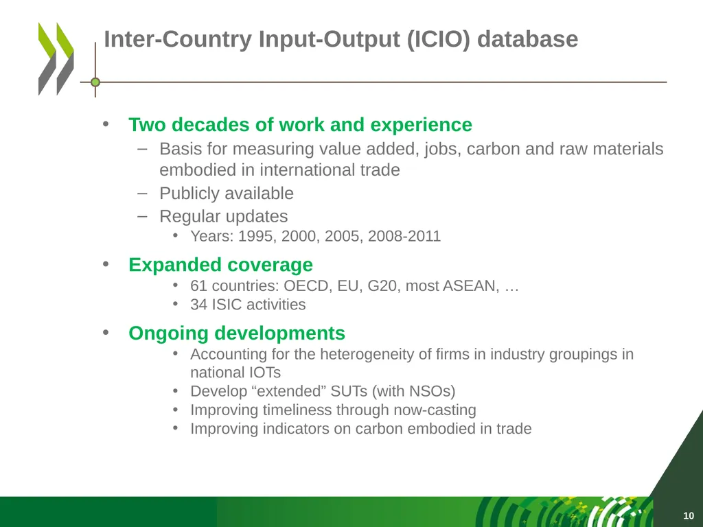 OECD data collection activities UNCEEA meeting New - slide 10 of 22
