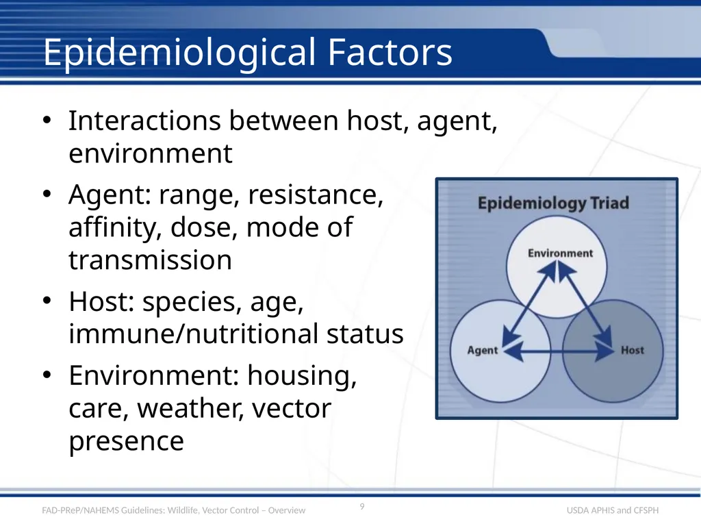 Wildlife Management and Vector Control for an FAD - slide 9 of 31