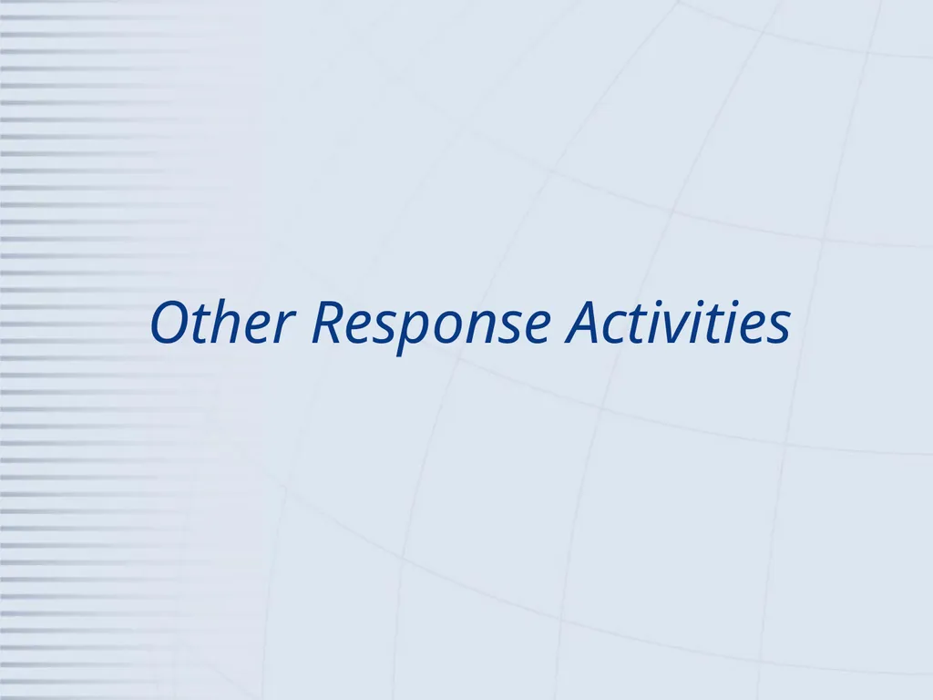 Wildlife Management and Vector Control for an FAD - slide 26 of 31