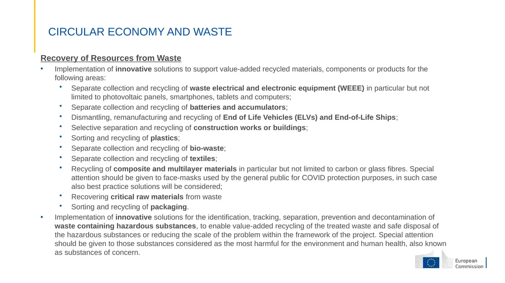 The new LIFE Programme & relevant elements for - slide 16 of 16