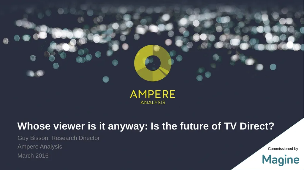 Whose viewer is it anyway: Is the future of TV
