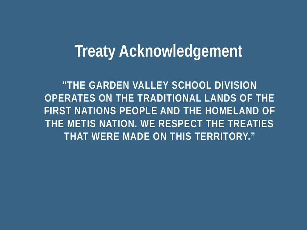 GARDEN VALLEY SCHOOL DIVISION Budget – 2024/25 - slide 2 of 20