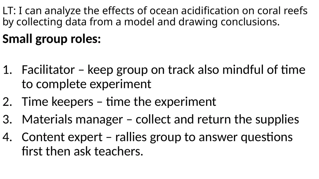 Ocean Acidification Warm Up What is ocean - slide 10 of 18