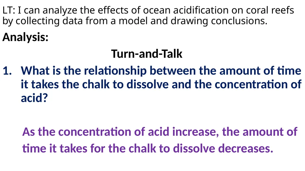 Ocean Acidification Warm Up What is ocean - slide 16 of 18