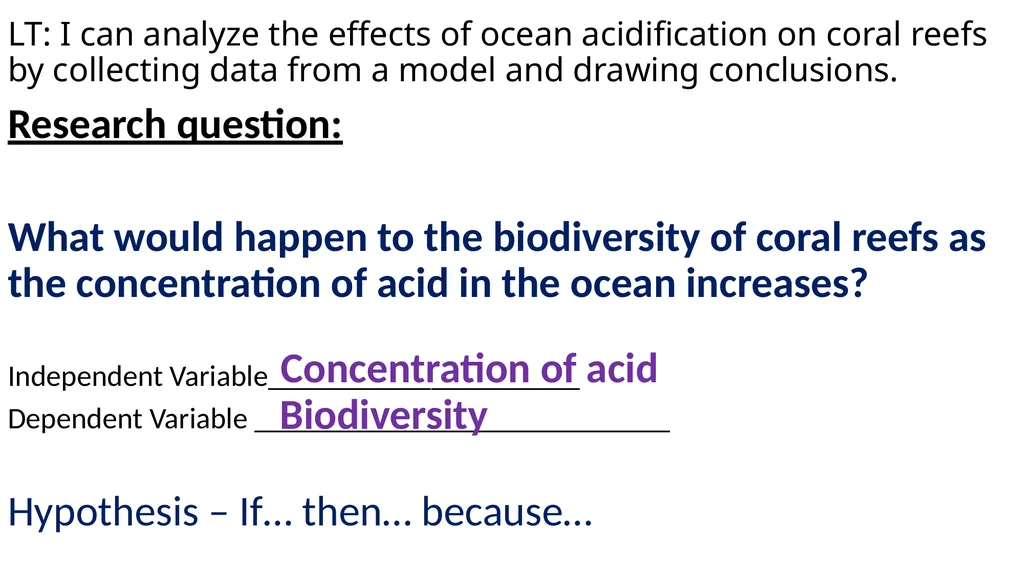 Ocean Acidification Warm Up What is ocean - slide 8 of 18
