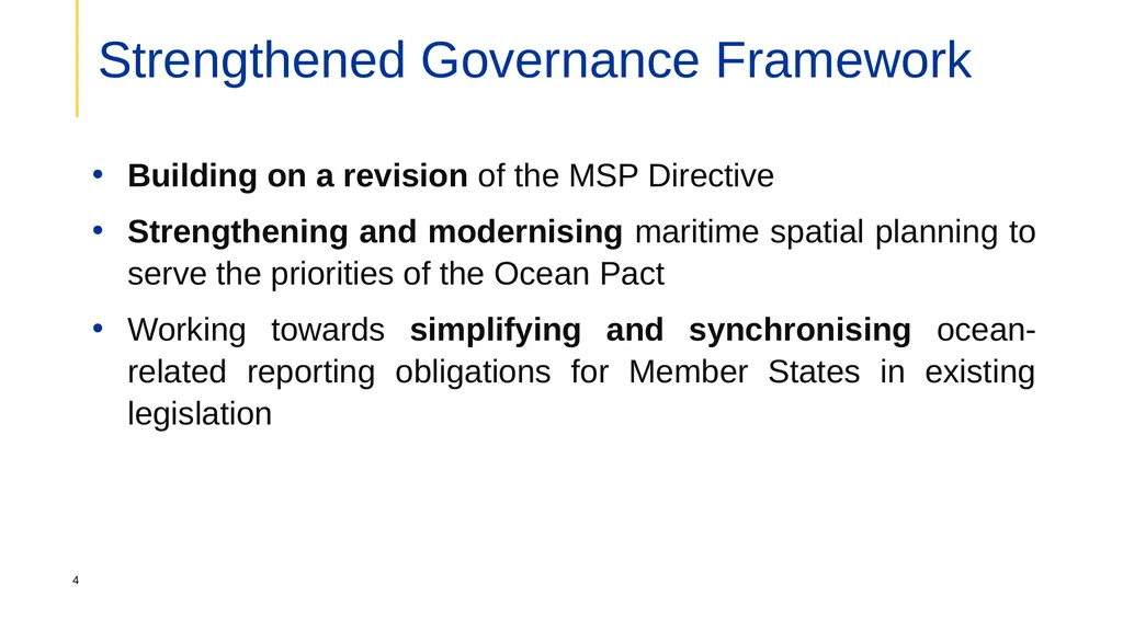 The European Ocean Pact Sustaining the ocean that - slide 4 of 10