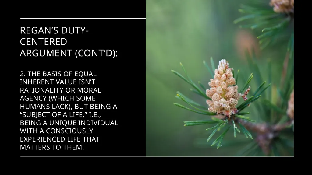 Chapter 3 Animal Rights Issue: Do animals—or at - slide 16 of 35