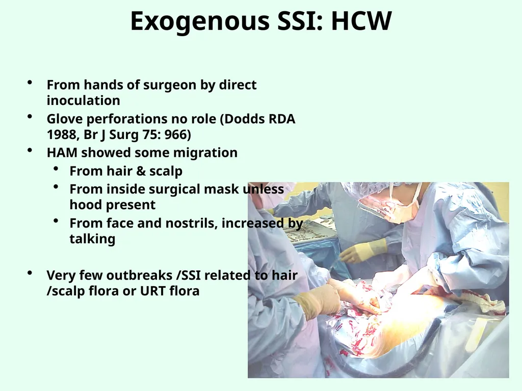 Sources of Healthcare Associated Infections - slide 17 of 29