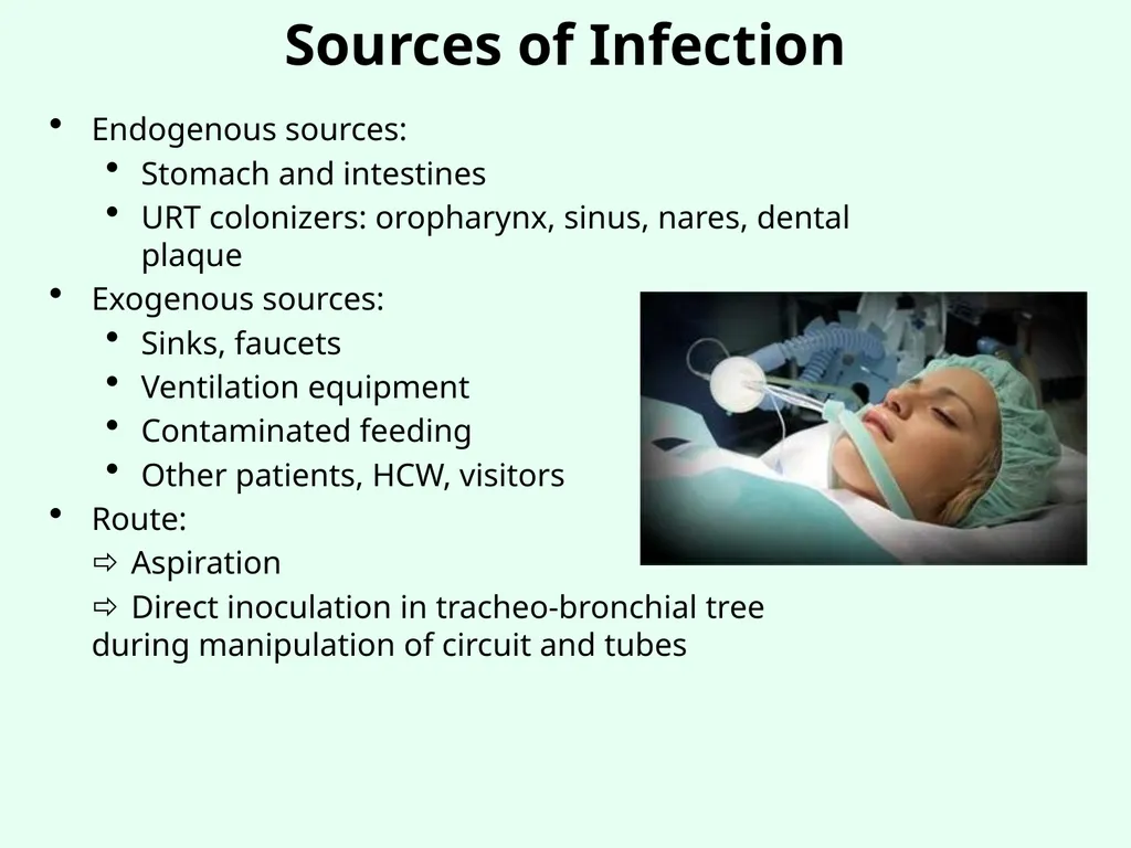 Sources of Healthcare Associated Infections - slide 23 of 29