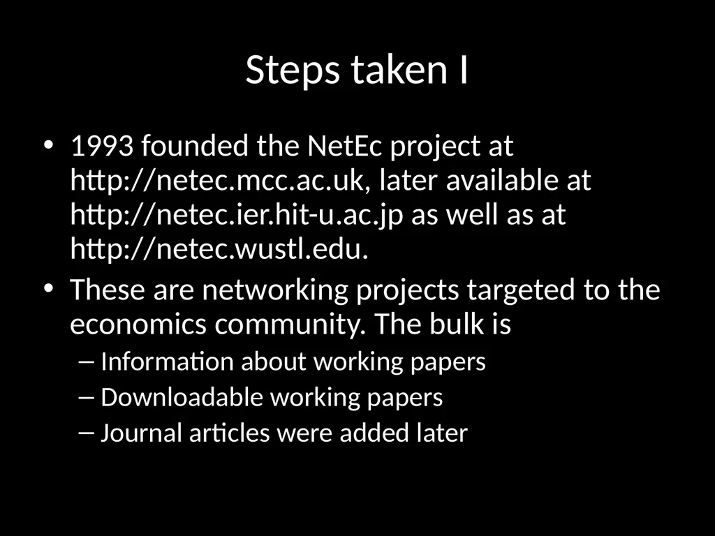 LIS618 lecture 0 Introduction to the course Thomas - slide 28 of 39