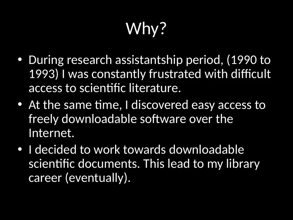 LIS618 lecture 0 Introduction to the course Thomas - slide 27 of 39
