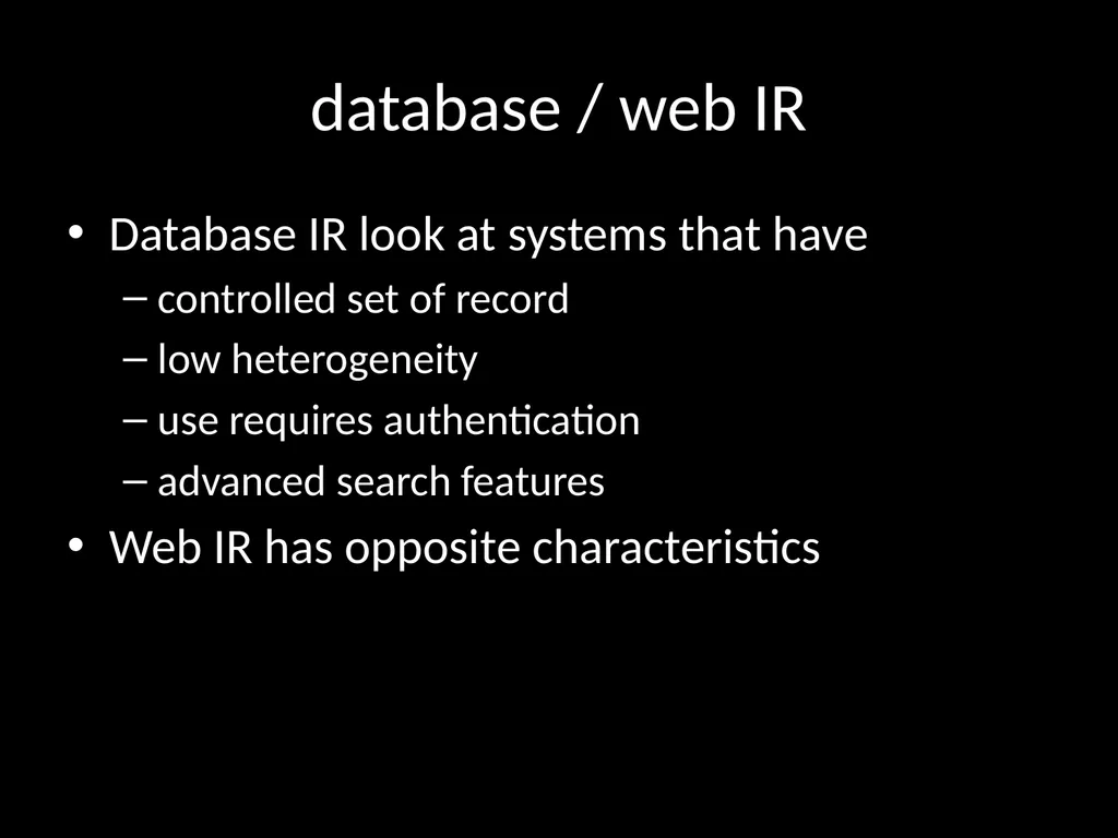 LIS618 lecture 0 Introduction to the course Thomas - slide 33 of 39
