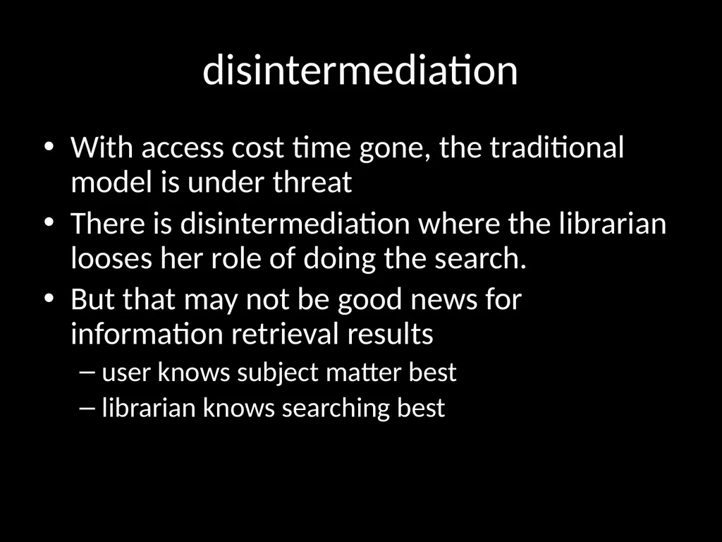 LIS618 lecture 0 Introduction to the course Thomas - slide 36 of 39