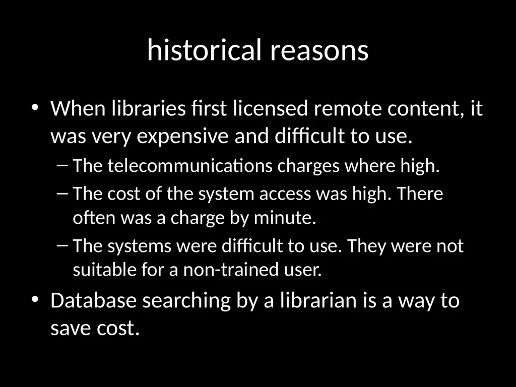 LIS618 lecture 0 Introduction to the course Thomas - slide 10 of 39