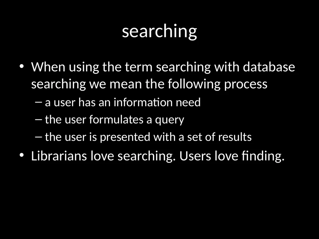 LIS618 lecture 0 Introduction to the course Thomas - slide 8 of 39