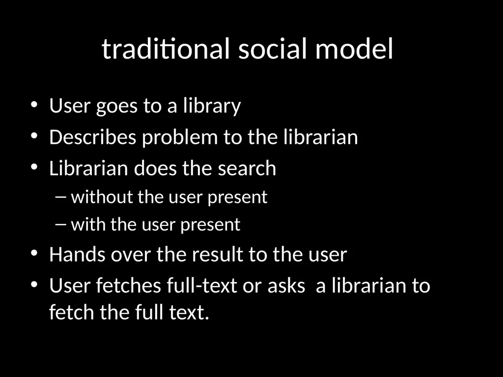 LIS618 lecture 0 Introduction to the course Thomas - slide 34 of 39