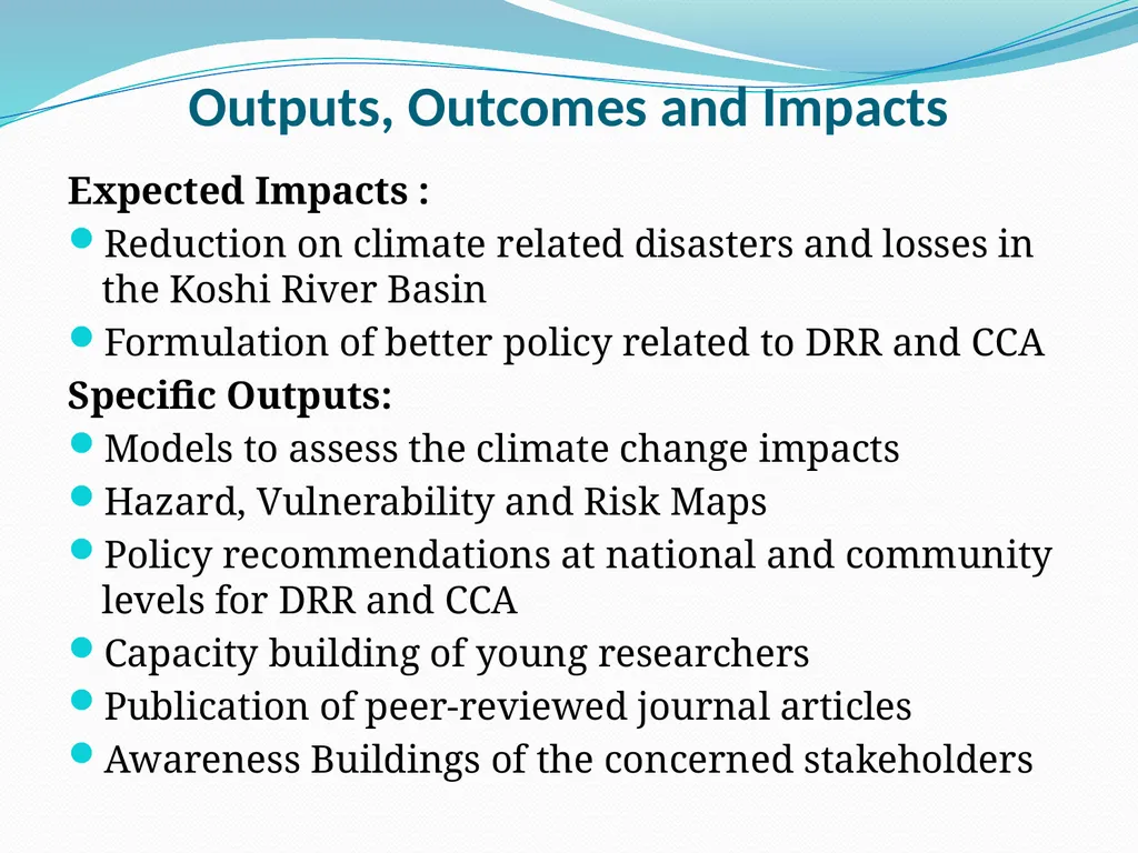 Disaster Risk Reduction and Climate Change - slide 16 of 17