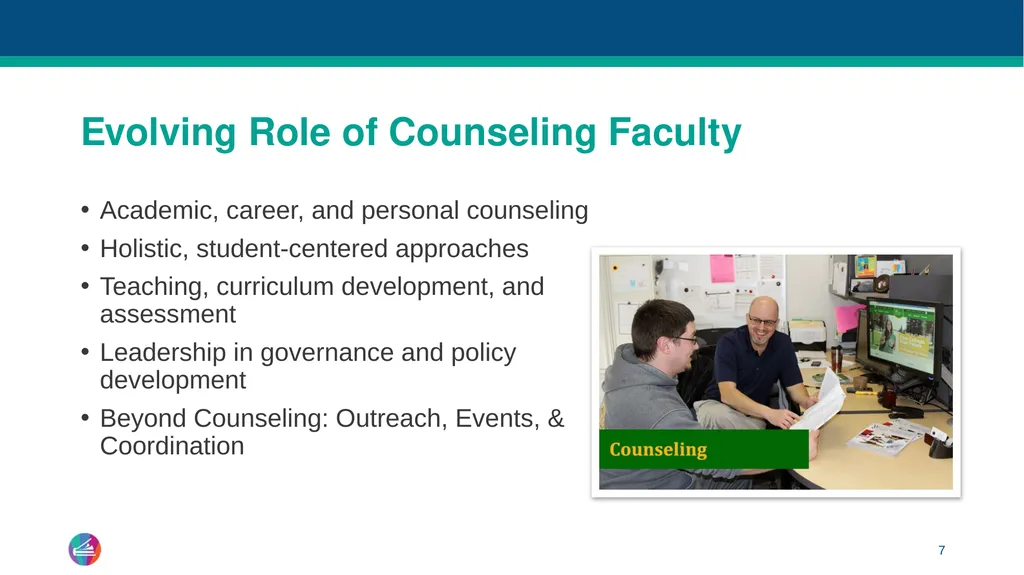 The Counselor’s Role in a Changing Landscape - slide 7 of 20
