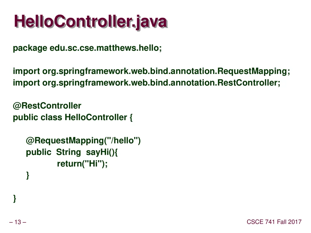 Lecture 04 Availability Topics Chapter 5 – - slide 13 of 36