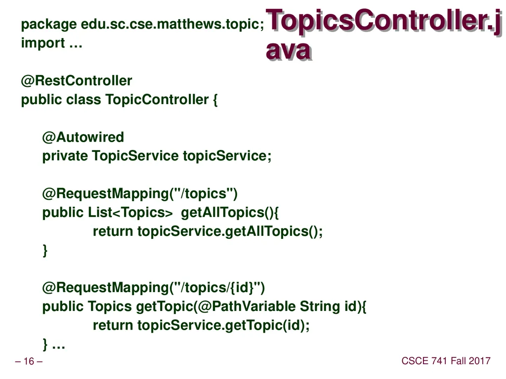 Lecture 04 Availability Topics Chapter 5 – - slide 16 of 36