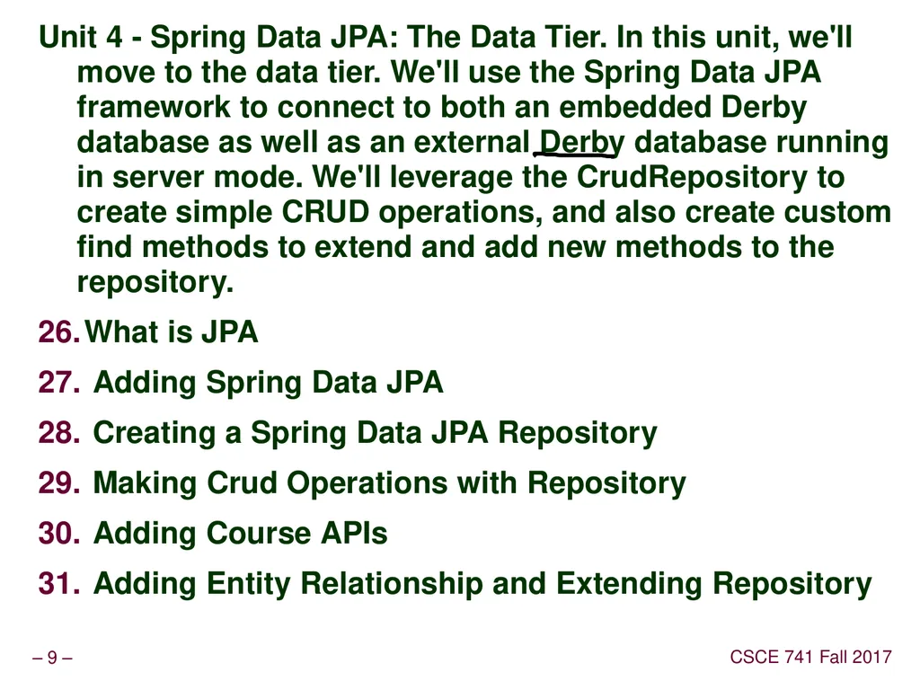 Lecture 04 Availability Topics Chapter 5 – - slide 9 of 36