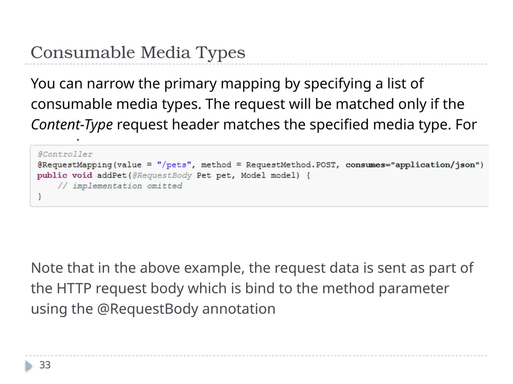 Spring Framework Benefits… Spring enables - slide 33 of 50