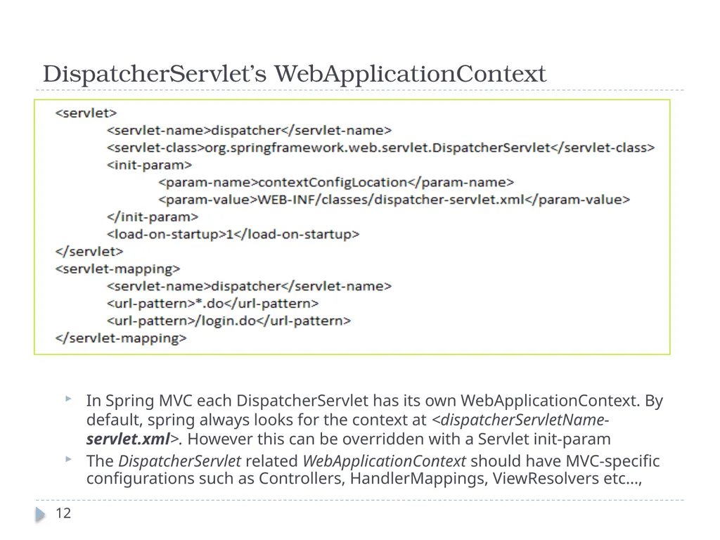 Spring Framework Benefits… Spring enables - slide 12 of 50
