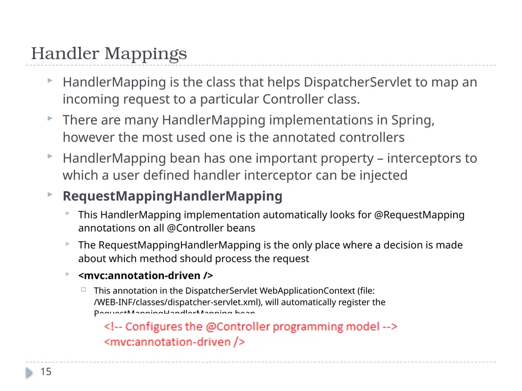 Spring Framework Benefits… Spring enables - slide 15 of 50