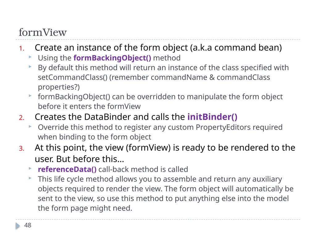 Spring Framework Benefits… Spring enables - slide 48 of 50