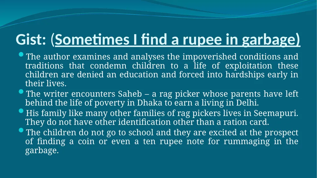 LOST SPRING By Anees Jung About the Author Anees - slide 10 of 13