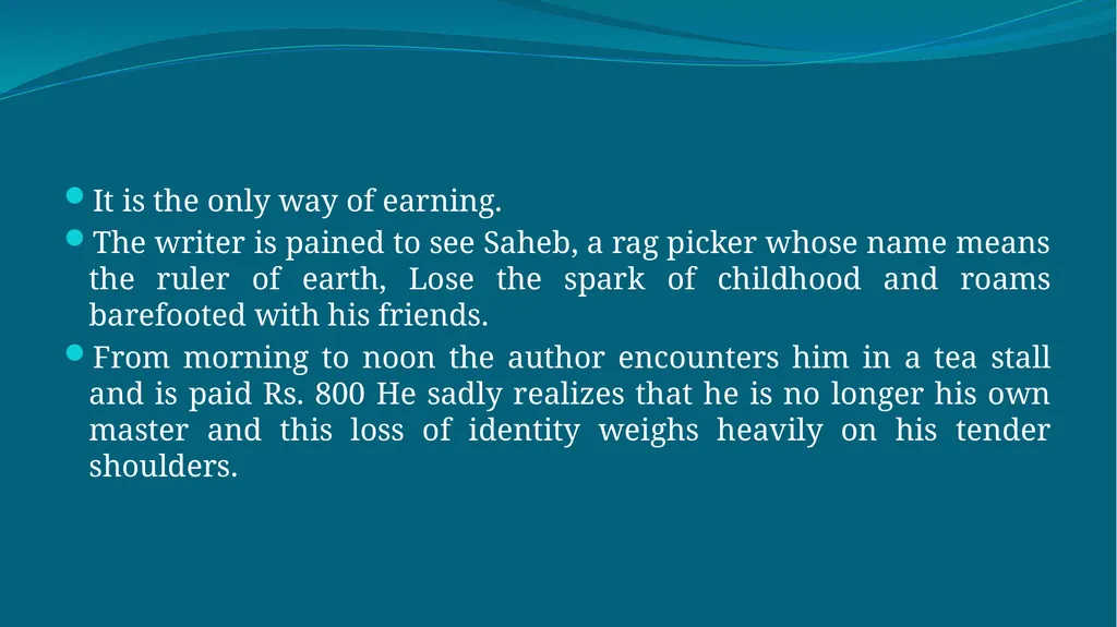 LOST SPRING By Anees Jung About the Author Anees - slide 11 of 13