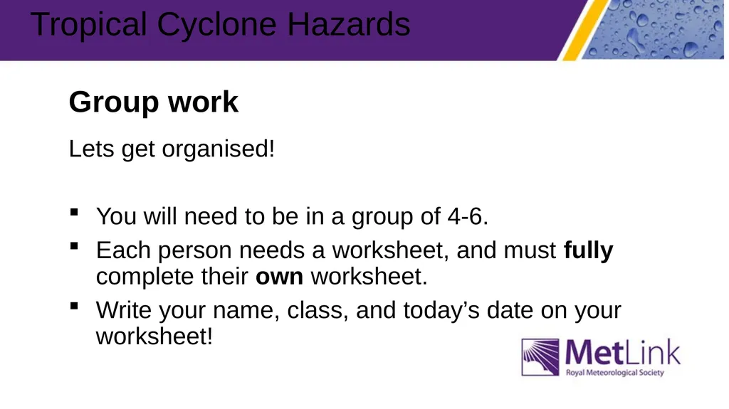 Tropical cyclone hazards Which is the biggest - slide 4 of 10