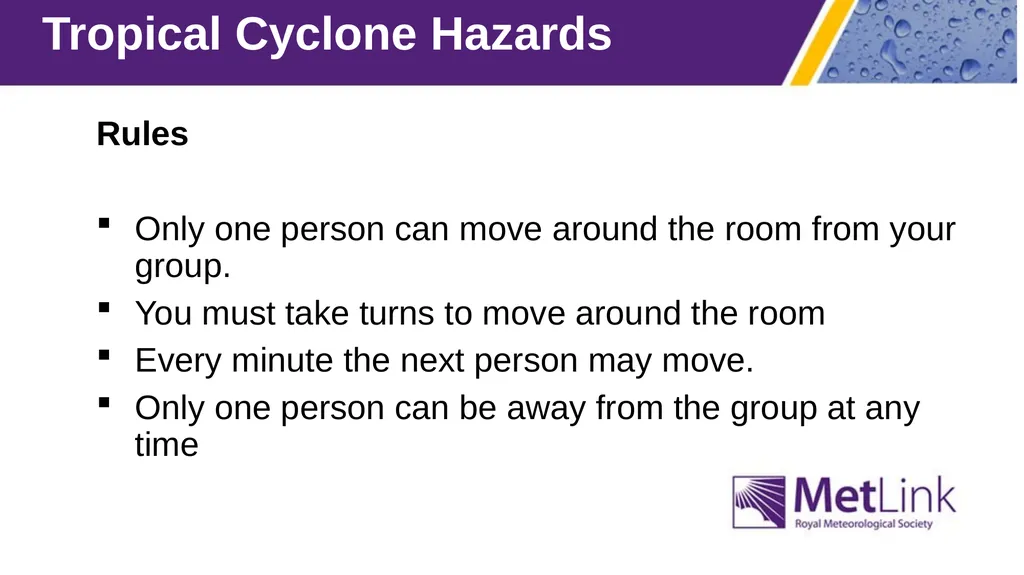 Tropical cyclone hazards Which is the biggest - slide 6 of 10