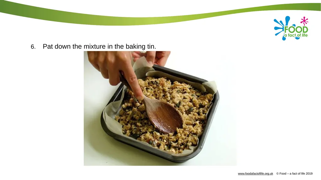 Tropical granola bars Complexity: low-medium 50g - slide 10 of 14