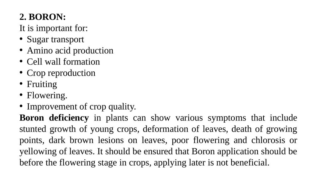 Mineral Nutrition Dr. Habibur Rahman Associate - slide 29 of 40