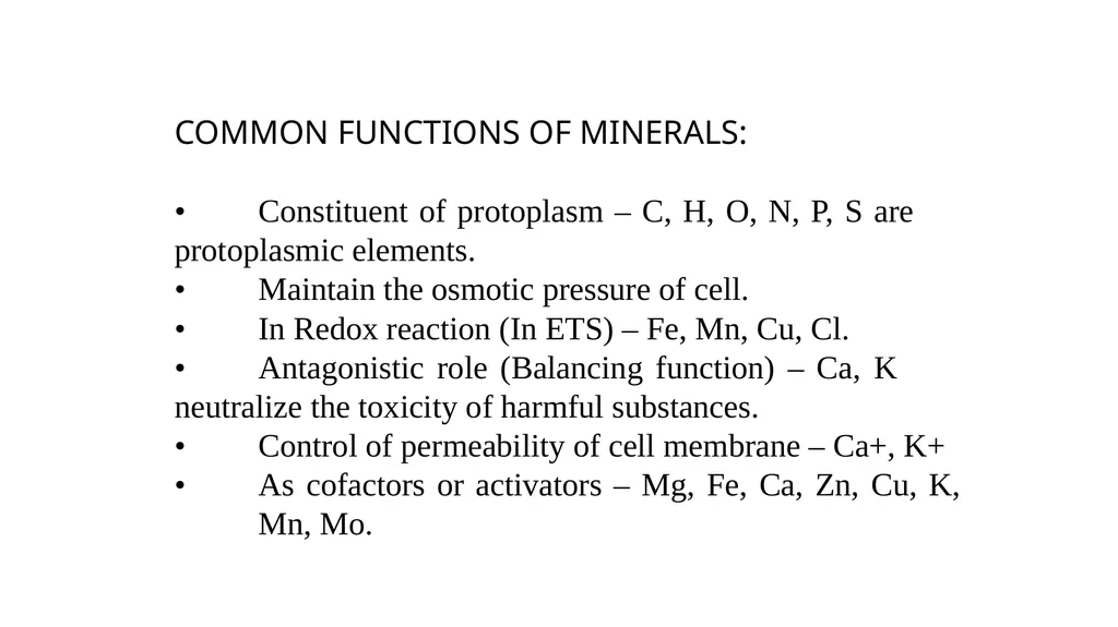 Mineral Nutrition Dr. Habibur Rahman Associate - slide 12 of 40