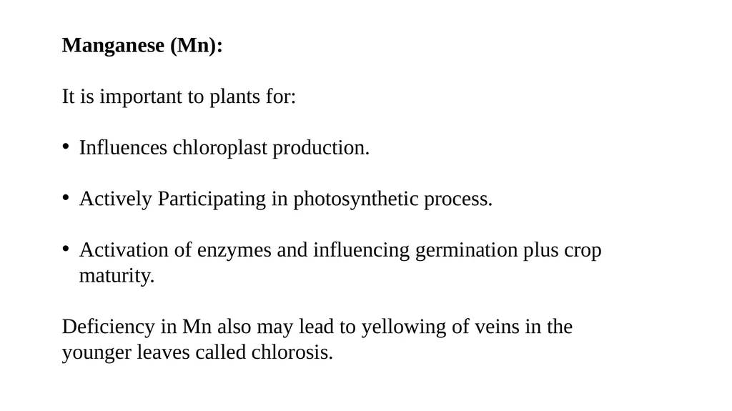 Mineral Nutrition Dr. Habibur Rahman Associate - slide 31 of 40