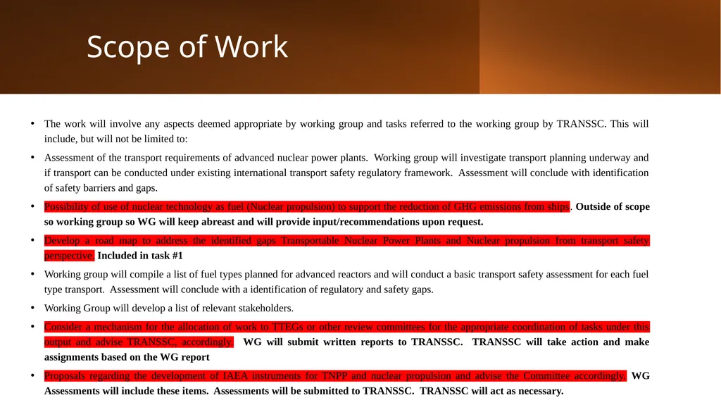 Terms of Reference Transportable Nuclear Power - slide 6 of 9